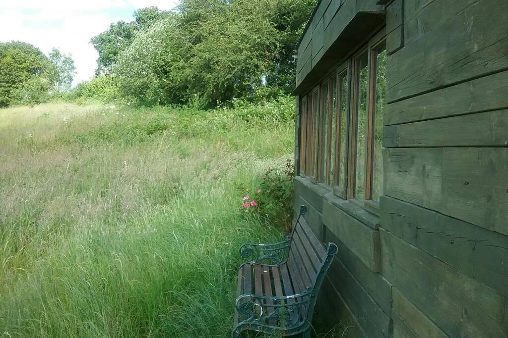 Stags View,Unique Eco Cabin, Dartmoor Views South Brent Bagian luar foto